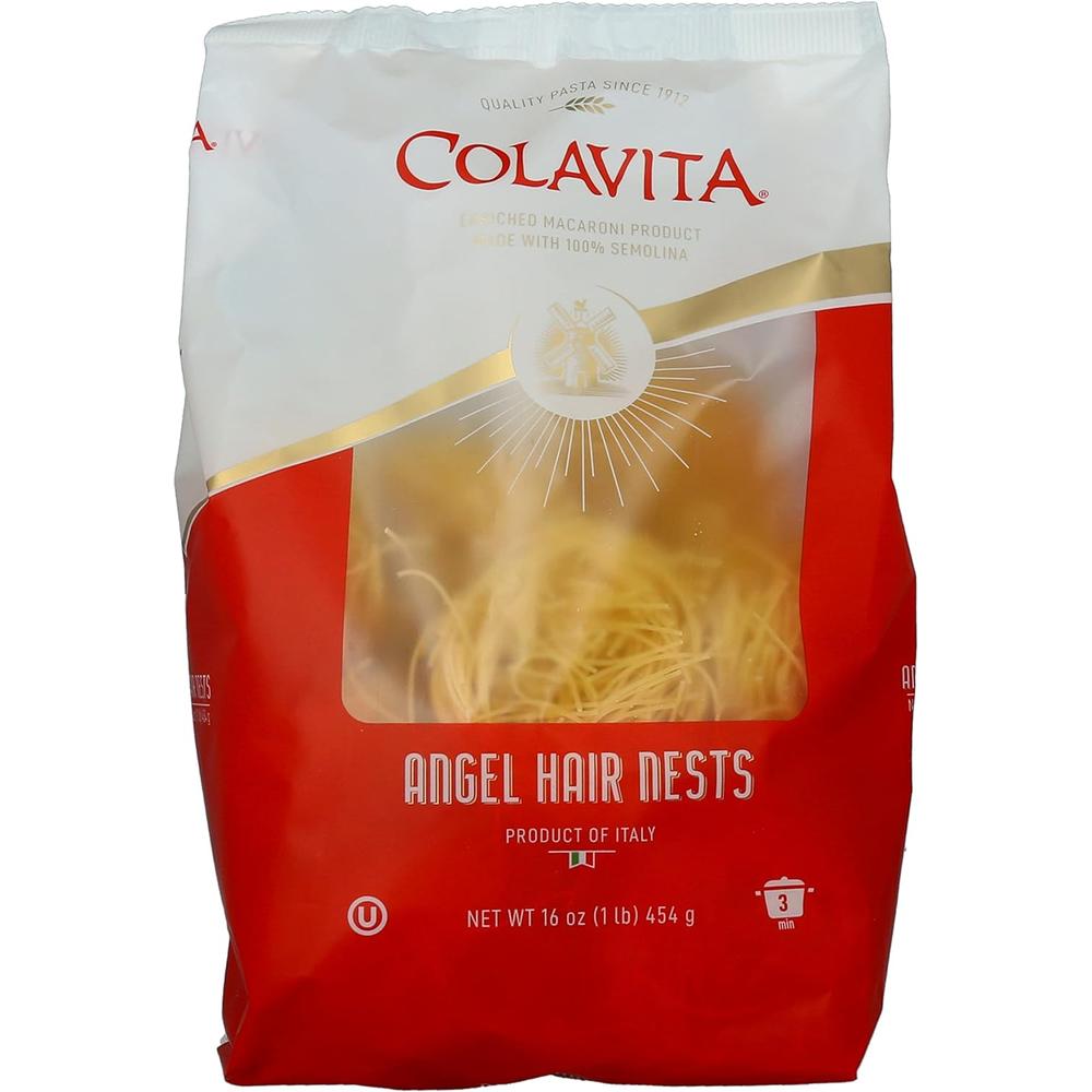 꼴라비타 Colavita 콜라비타 카펠리니 네스트 앤젤 헤어 파스타 454g 10개