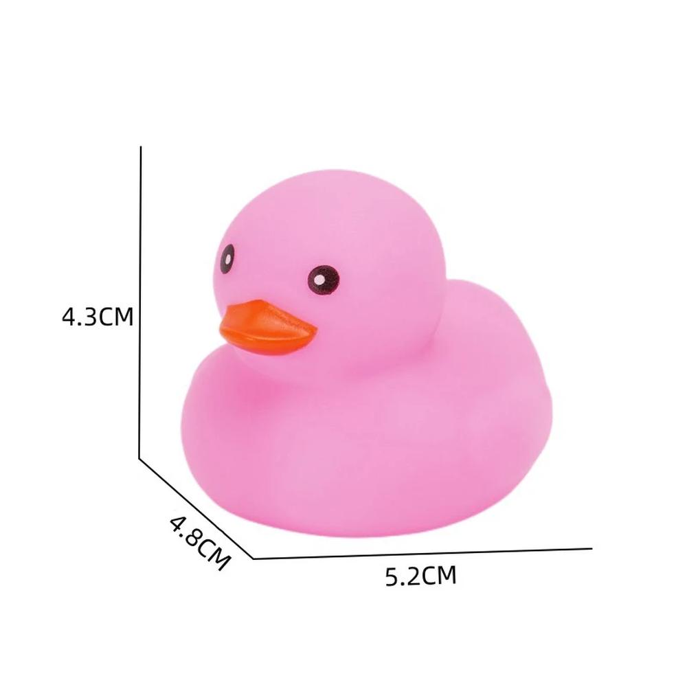 고무 오리 미니 인형 벌크 미니어처 1개 11 10 Pcs