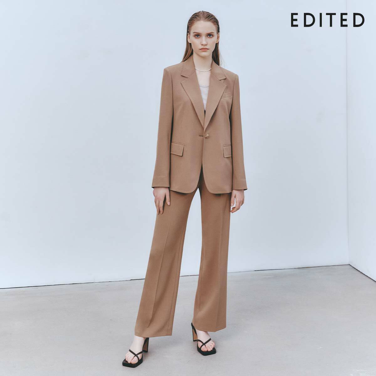 EDITED 에디티드 썸머 뉴 에어리 수트 셋업 2pcs