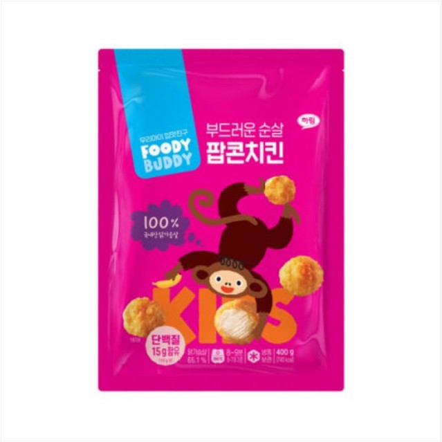하림산업 푸디버디 부드러운 순살 팝콘치킨