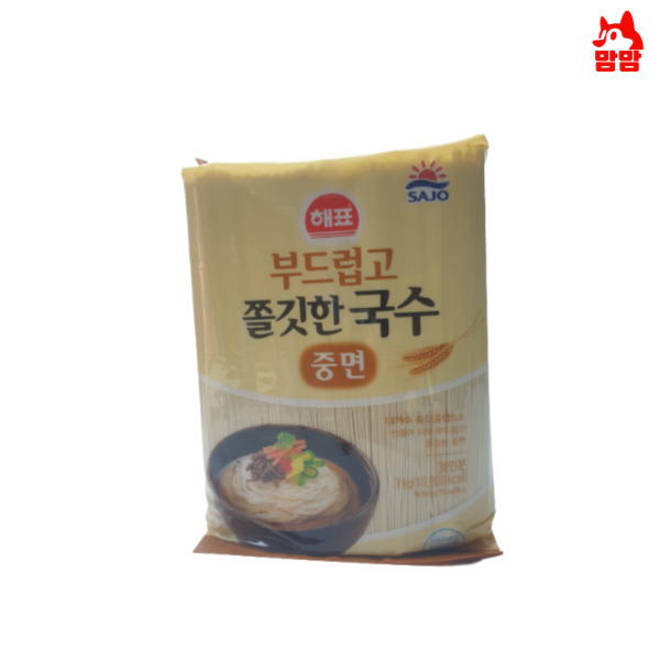 사조대림 쫄깃한중면국수 3kg