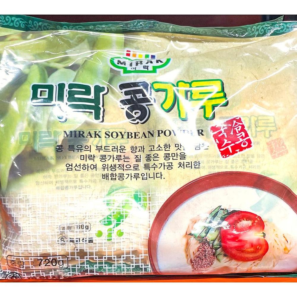 미락 콩가루 60g X12입 720g 식품 생칼국수 칼국수 국수 면류