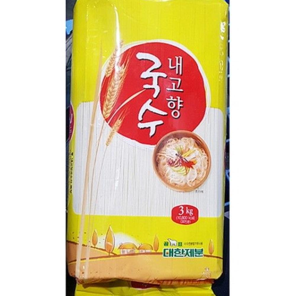곰표 국수 3KG X4 국수 소면 소면국수 가공식품 밀면