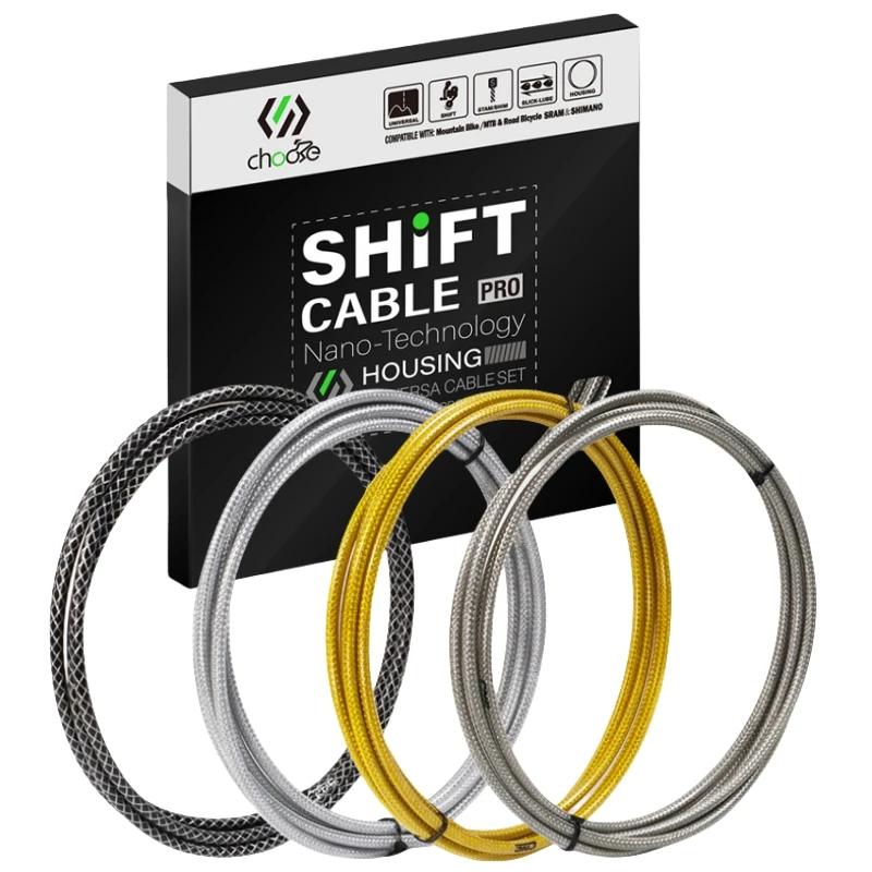 Chooee 자전거 후방 드레일러 시프트 케이블 Mtb 부품 Shimano Deore Sram 10 11 12 속도에 적합 자전거