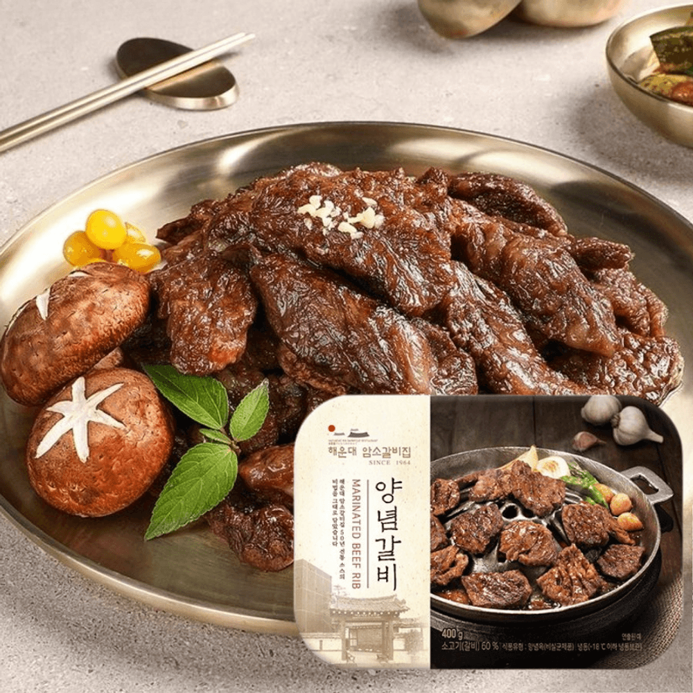 전통비법 해운대암소갈비 양념갈비 400g x 3팩 초이스원육