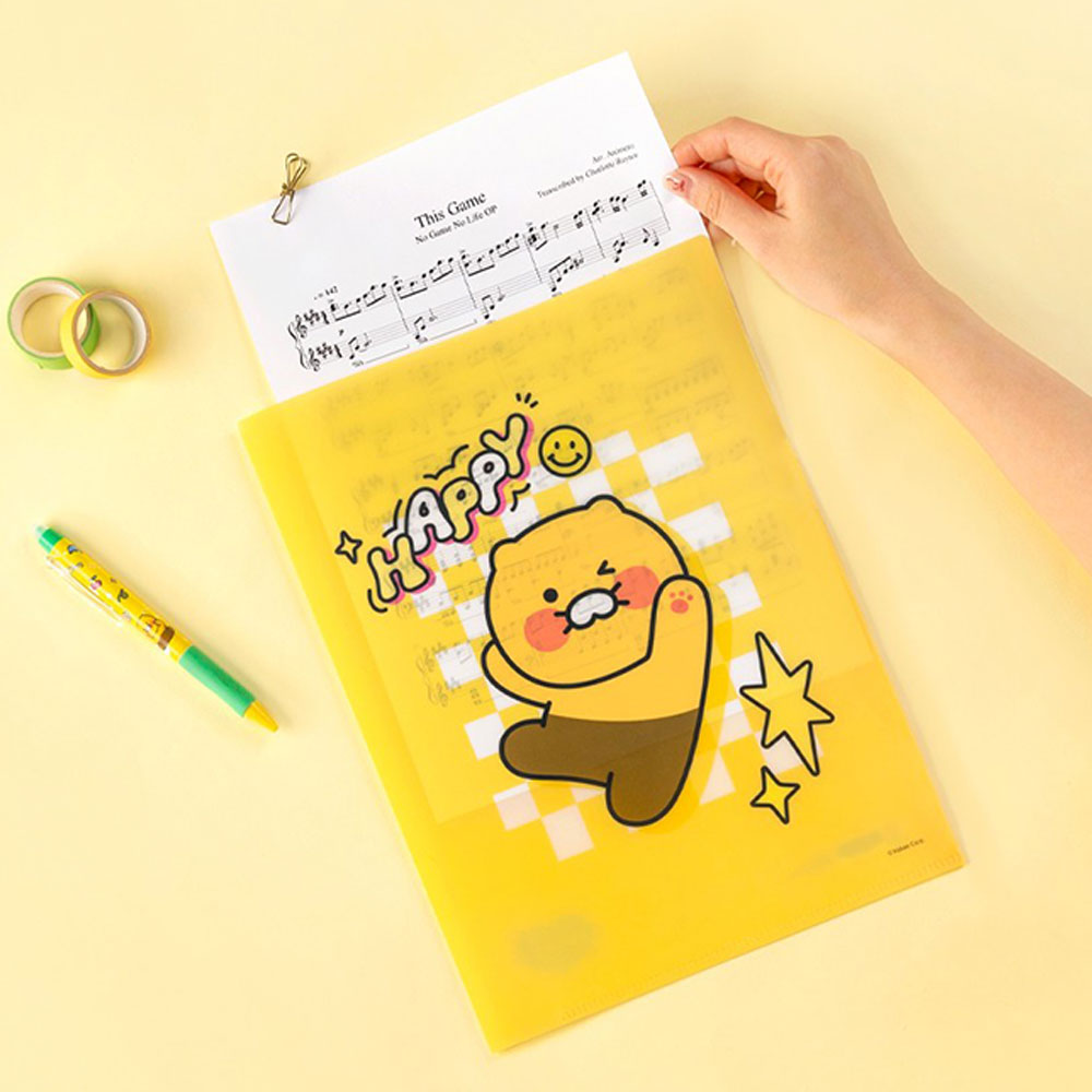 카카오프렌즈 카카오프렌즈 카카오프렌즈 세이치즈 2포켓화일 A4파일