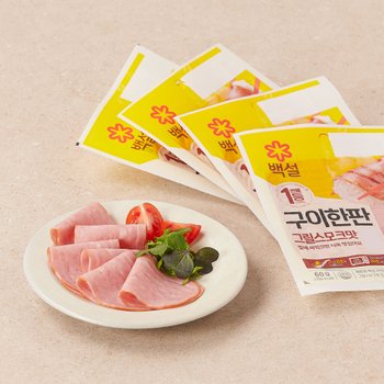 CJ제일제당 CJ제일제당 구이한판 스모크그릴 60g 4