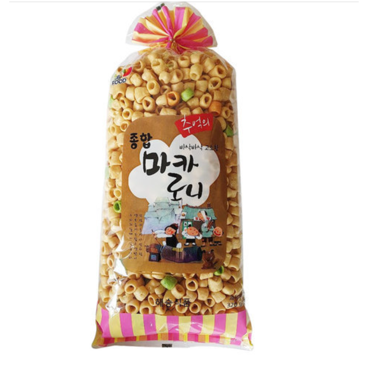 서울식품 서울식품공업 뻥튀기 옛날간식 마카로니 과자 맥주안주 1봉지옛날 군것질뻥이요 대용량간식