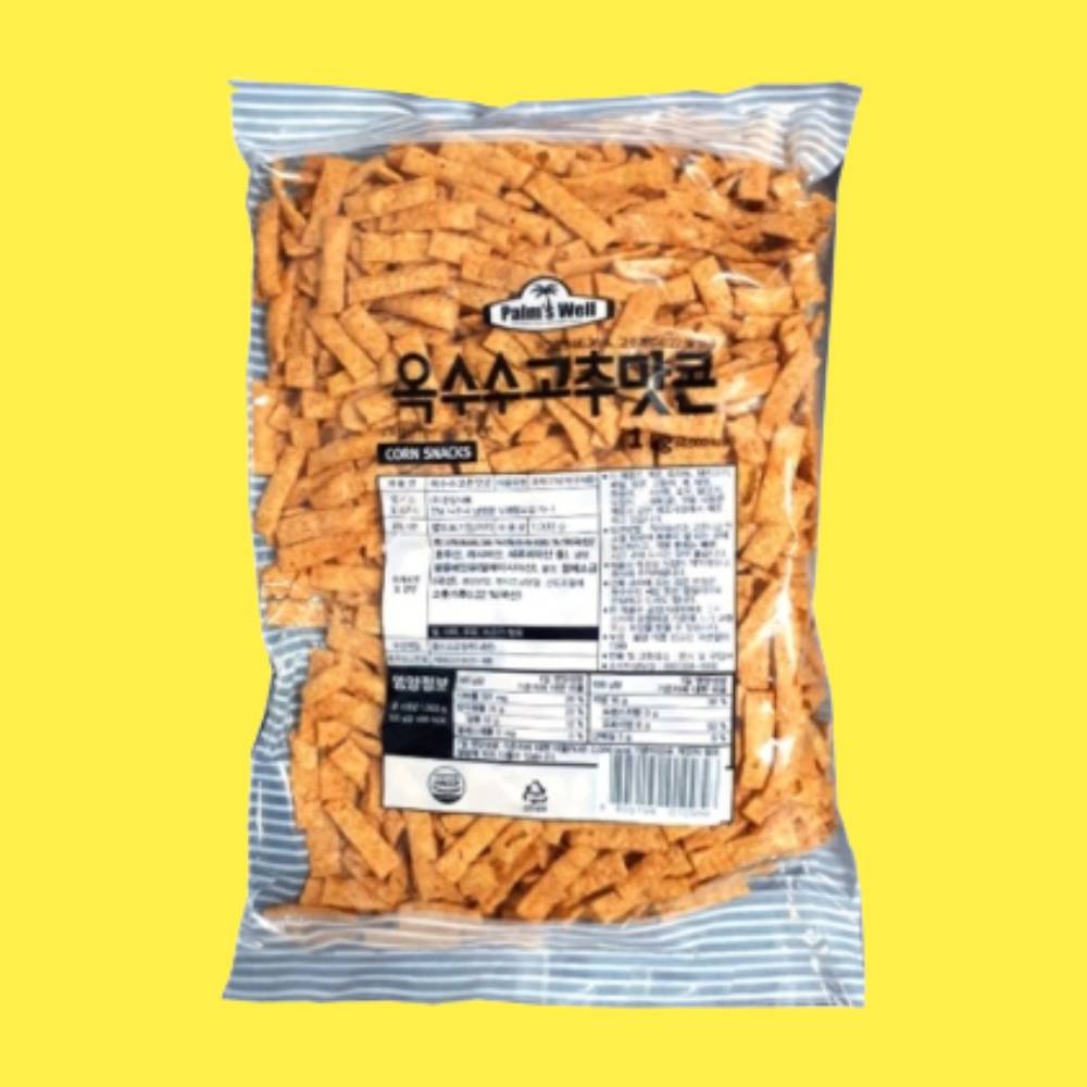 광일식품 옥수수 고추맛콘 1kg 1봉지