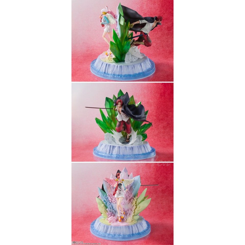 원피스 극장판 필름 초격전 샹크스 우타 피규어 피규아츠 제로 ONE PIECE PVC 1개
