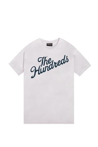 더헌드레드 The Hundreds Men s Slant Logo T-Shirt Standard Fit X-Large