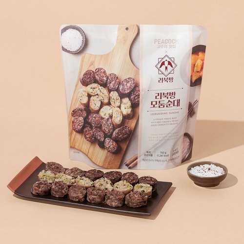 PEACOCK 리북방 모둠순대750g
