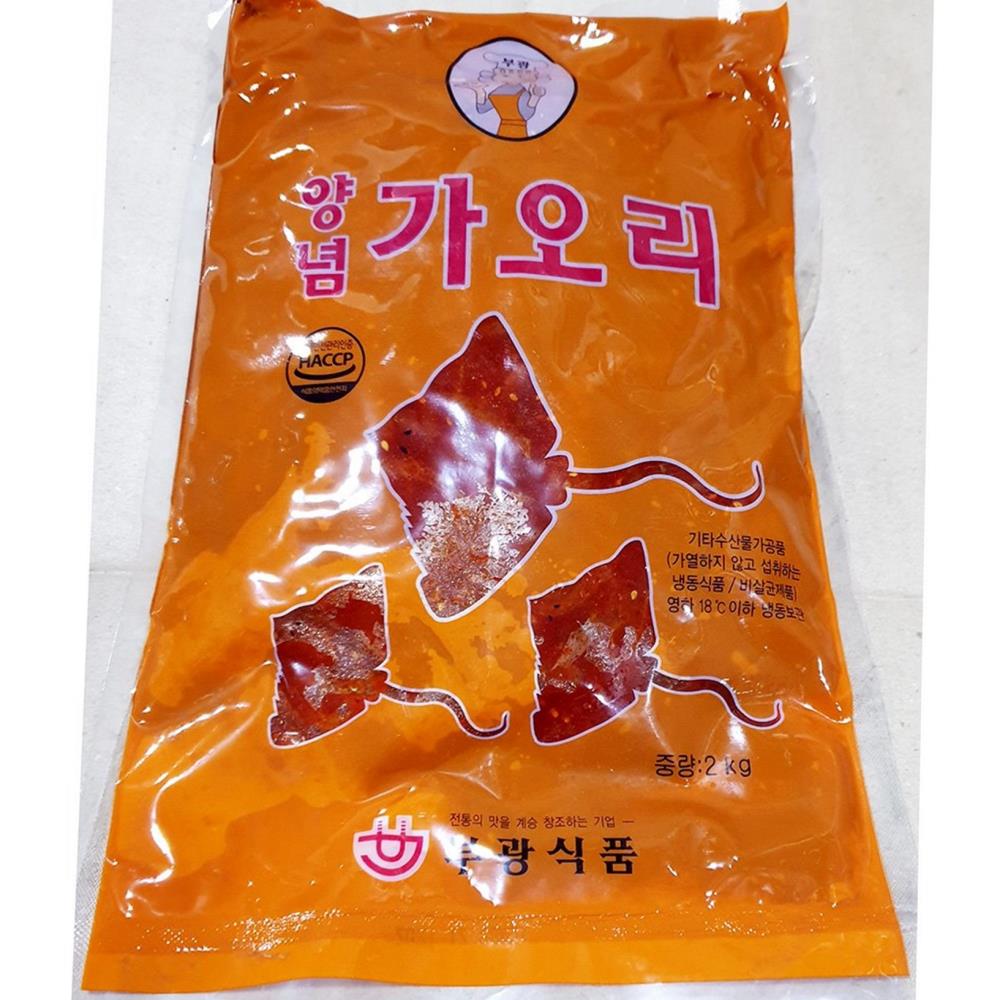 부광 부광 가오리 무침 부광 2k 식자재 업소용 식재료 식당용 대용량 단체 급식용