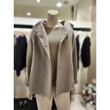 아이잗바바 아이잗바바 차이나카라헤링본숏코트 BPAE0CT061