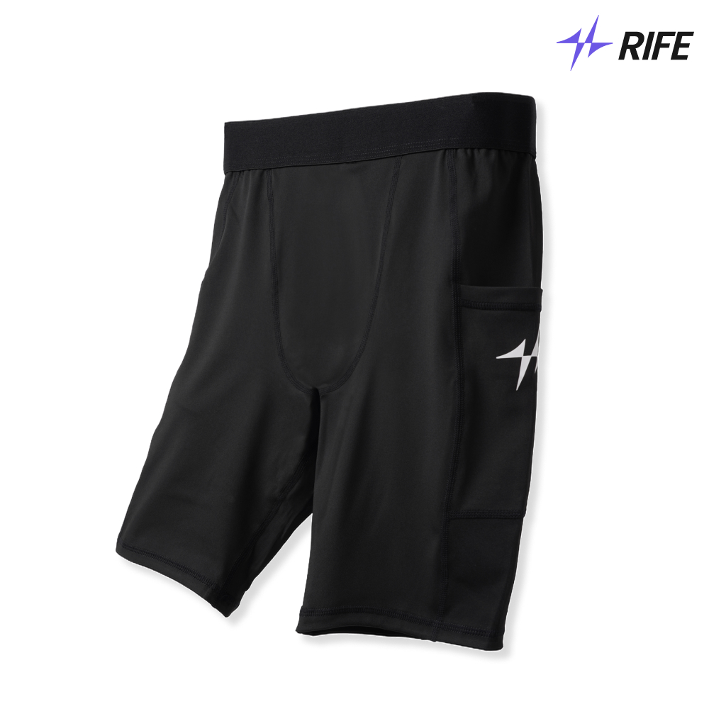 RIFE 러닝라이프 남자 스포츠 러닝 레깅스 5부 M