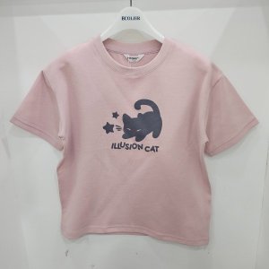 에꼴리에 에꼴리에 5부 일루젼 캣 오버핏티 25B0484-2