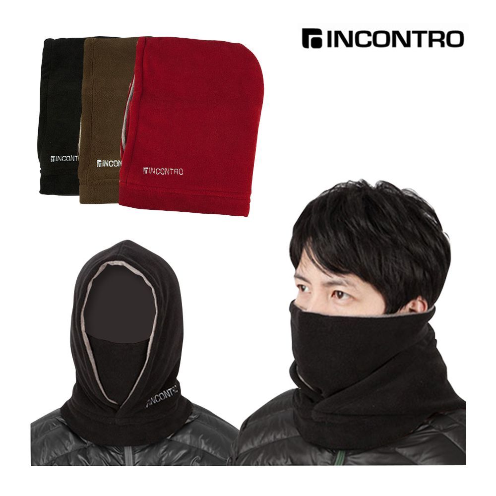 동산스포츠 인콘트로 후드 넥워머 방한용품 자전거마스크