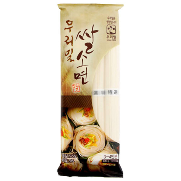 우리밀 쌀소면 400g
