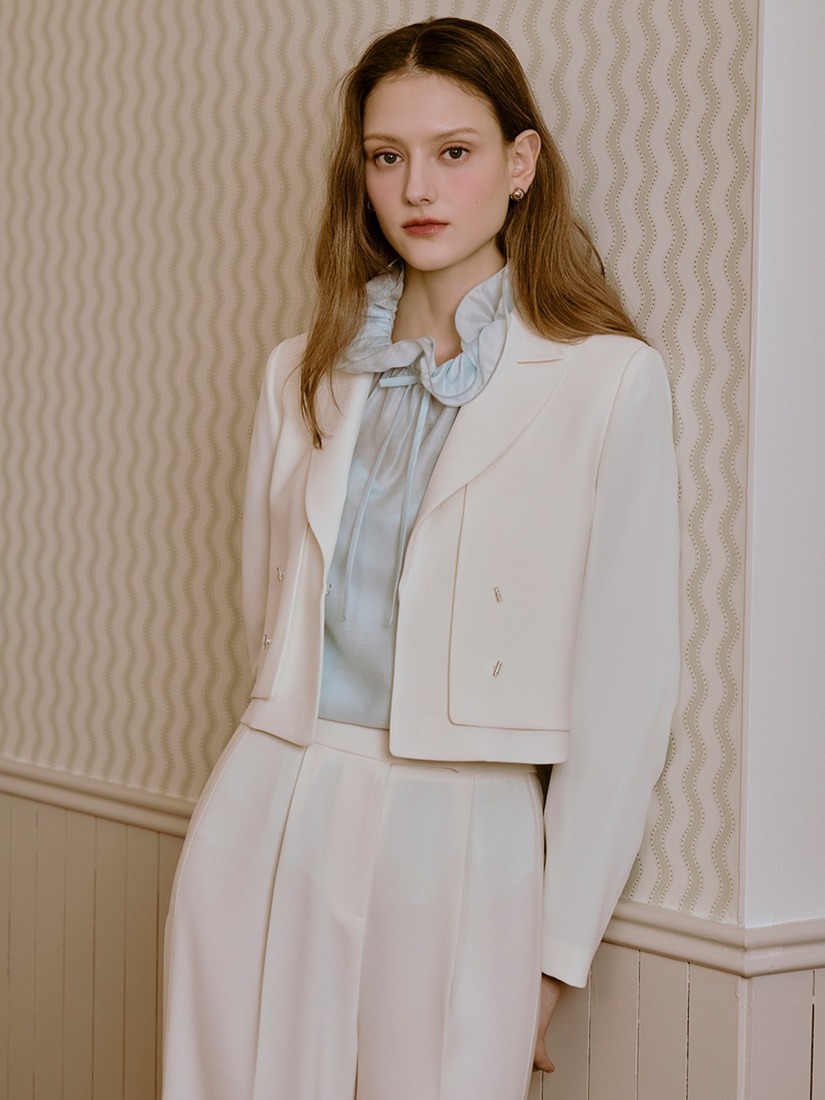 에스블랑 Eliana Embellished Point Jacket