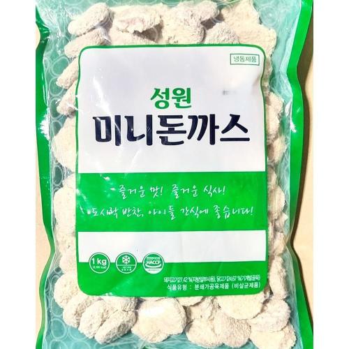성원 돈까스 미니 1KG 식당 업소 식자재 식재료 먹거리
