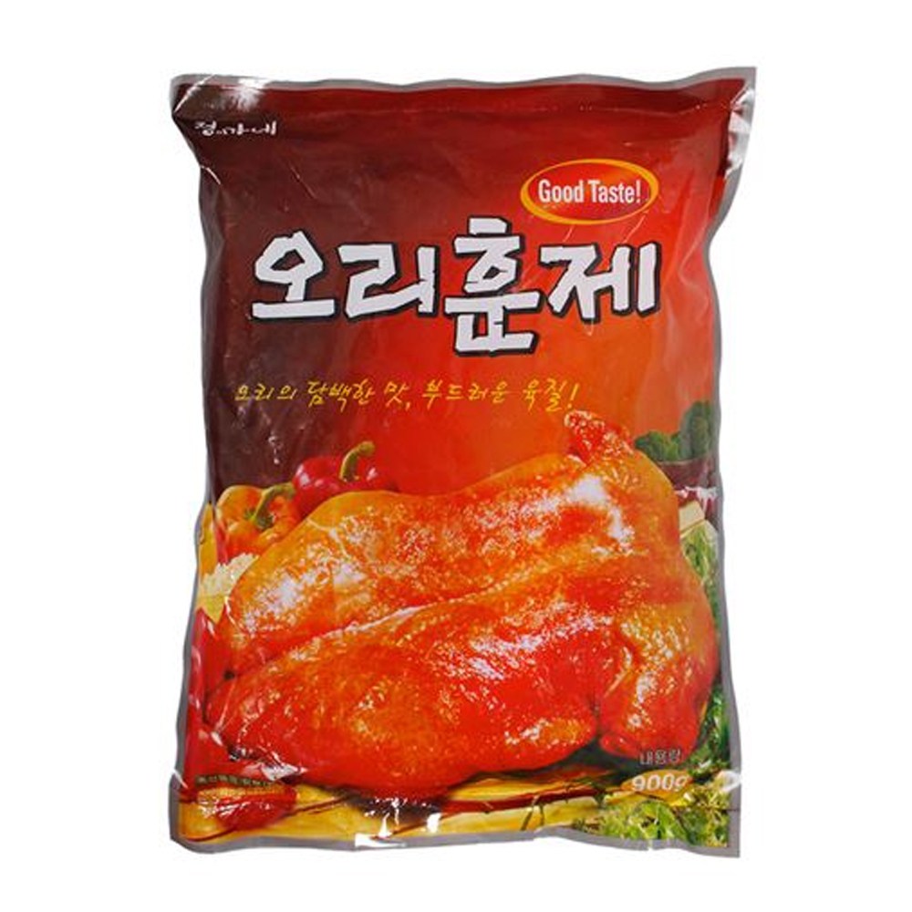 정가네에프앤디 정가네푸드 야식 안주로 통오리훈제 오리훈제 완포 900g 정가네