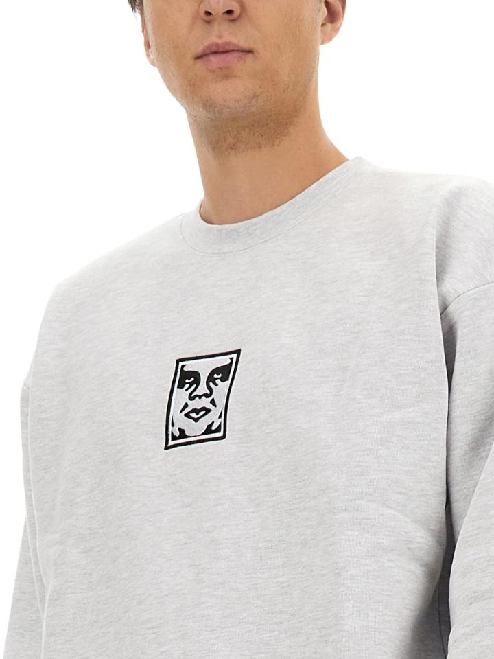 오베이 OBEY COTTON SWEATSHIRT 112480139