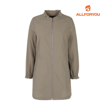 올포유 올포유 여성 셔링넥 사파리 점퍼 G ALFRL3249-510