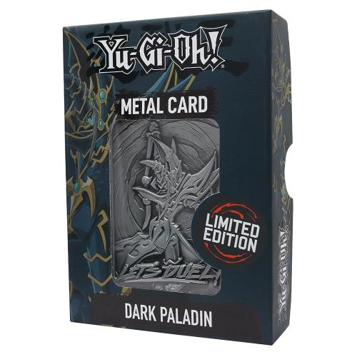 Fanattik YU-GI-OH - Dark Paladin - Carte en Metal Collector