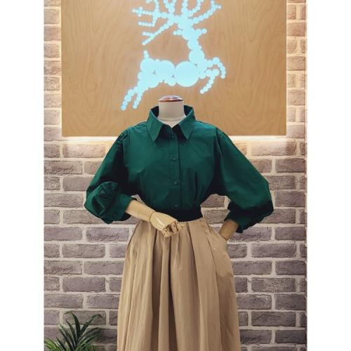 레코브 레코브 가을 소매변형카라셔츠 LK21C9NB005X 906684