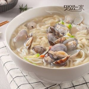 군산엄마손칼국수 군산 엄마손 칼국수 10인분 세트 생면10팩 소스 동봉