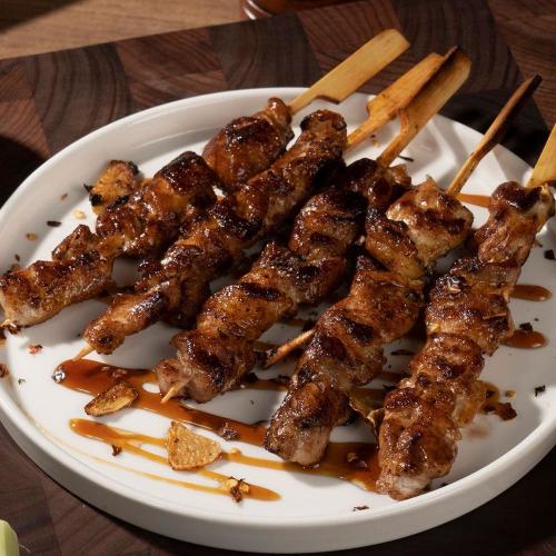 캠핑음식 닭꼬치 야키토리 수제 닭꼬치 구이 10개입