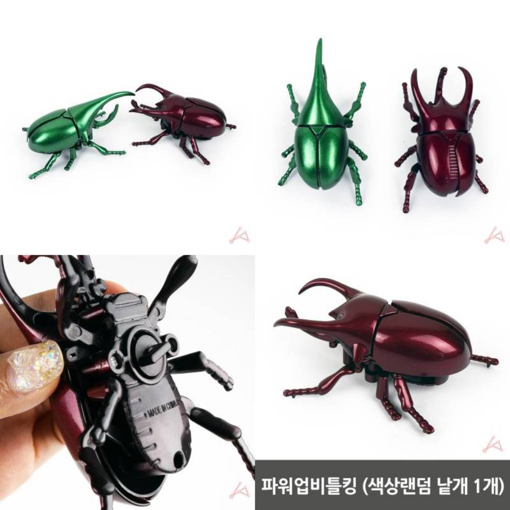 파워업비틀킹 다용도 놀이활동 곤충 장난감 1개