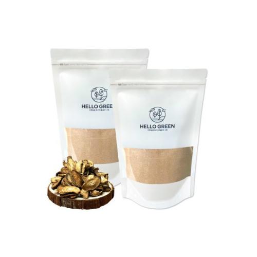 헬로우그린 국내산 볶은 우엉 가루 500gX2 팩 총1kg