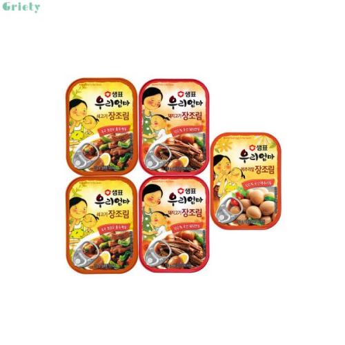 샘표 우리엄마 반찬세트2 장조림 쇠고기 2 돼지 2 알 1