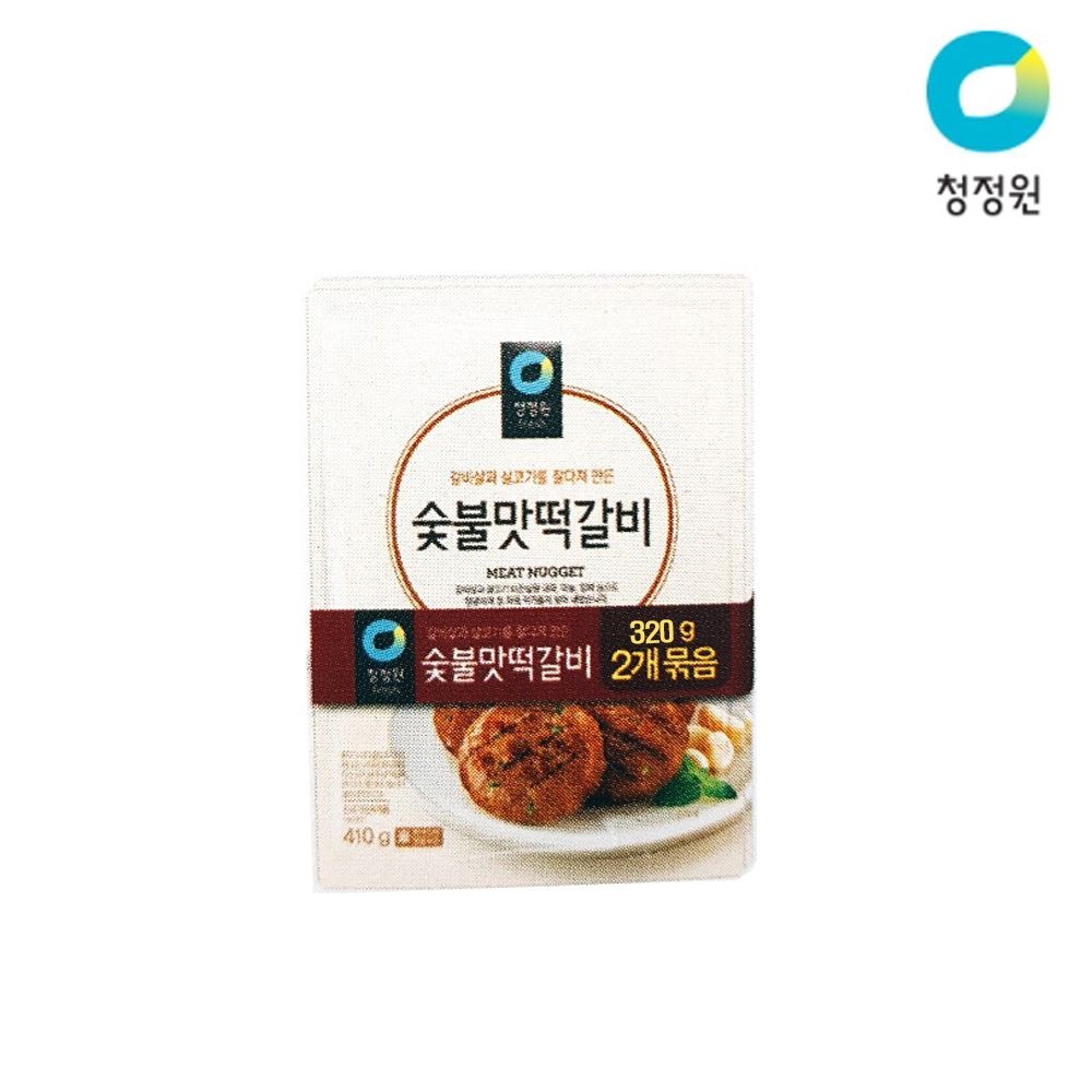 베스트식품청정원 숯불떡갈비 320g 320g x5개