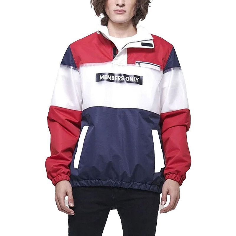 멤버스온리 members only 남성 컬러 샤이닝 블록 자켓 Mens Color and Translucent Block Jacket 18150797