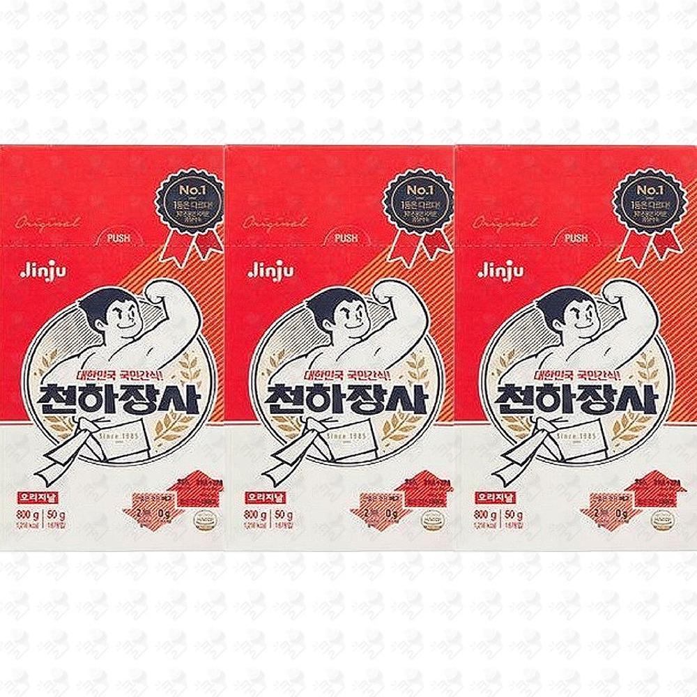 천하장사 오리지널 800g 16개입 곽 3개
