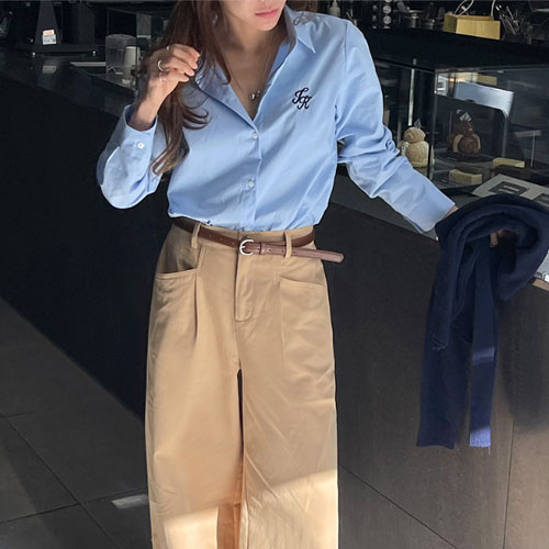 포할스 자수셔츠