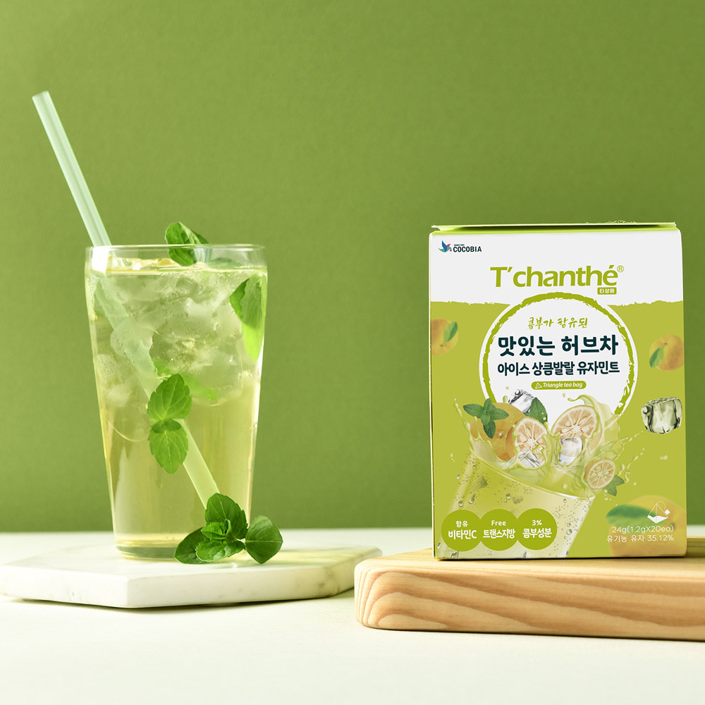 티샹떼 티샹떼 맛있는 허브차 상큼발랄 유자민트 20티백