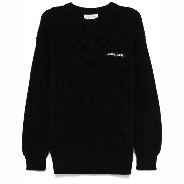 마린세르 마린세르 크루 넥 스웨터 UTK003ABK99BLACK