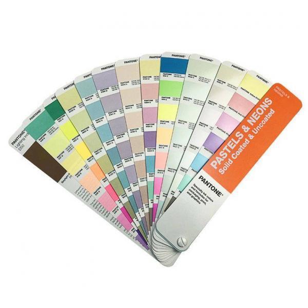 청두현물채통 PANTONE 국제표준색카드 9자 머리색호 핑크색 네온색 GG1504C