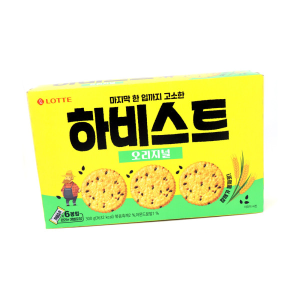 롯데웰푸드 롯데웰푸드 하비스트 비스켓 하비스트 오리지널 300g