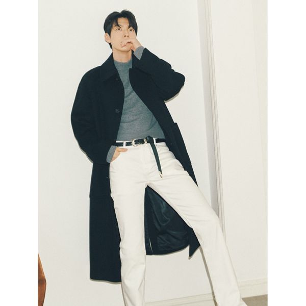 지이크파렌하이트파렌하이트울 혼방 포켓 발마칸 코트 BRL 라이트브라운 100 FHLAX73531669342