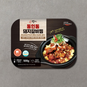 깔끔하게 매콤한 동인동 돼지갈비찜 간편 밀키트 캠핑 안주 야식 간식 즉석식품
