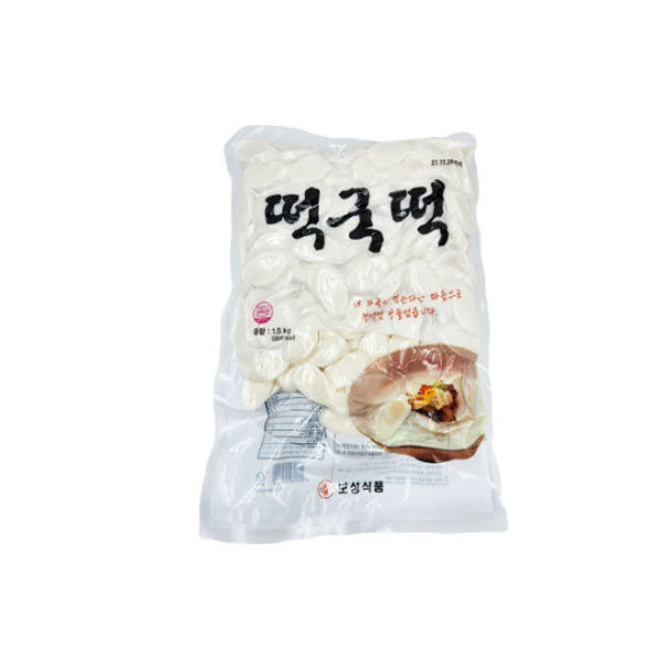 보성식품 쌀 떡국 떡 진공포장 1 5kg