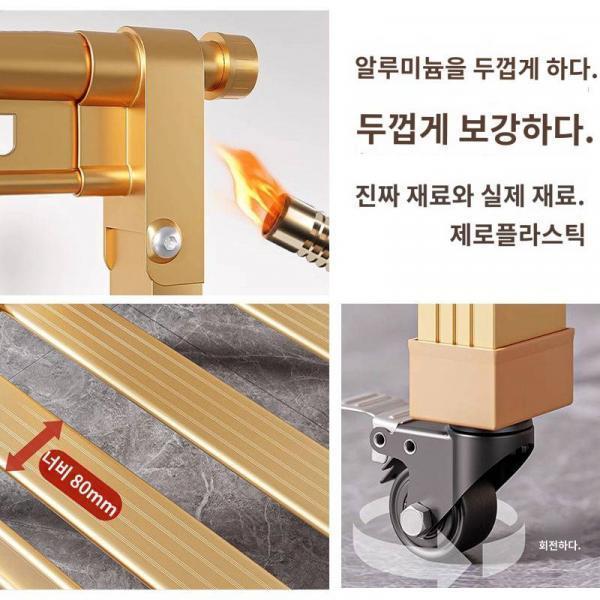 순예 리프팅 접이식 바닥 건조대 가방 우송 침실 행거 이동 풀리식 가벼운 옷걸이