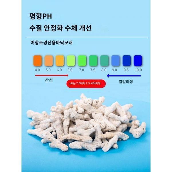 산호골여과재 정수여과재 수질정화 산호조경장식 바닥모래 미니홈피 배양