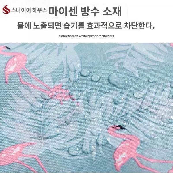 화장실 목욕 깨끗한 옷 벽걸이 방수 욕실 세탁소 선반 수납 바구니 쓰레기통