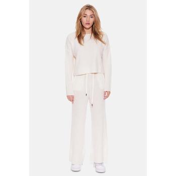 Blue Cream 스트레이트 팬츠 크림 체이스 크롭 스웨터 소피 와이드 레그 팬츠 에그쉘