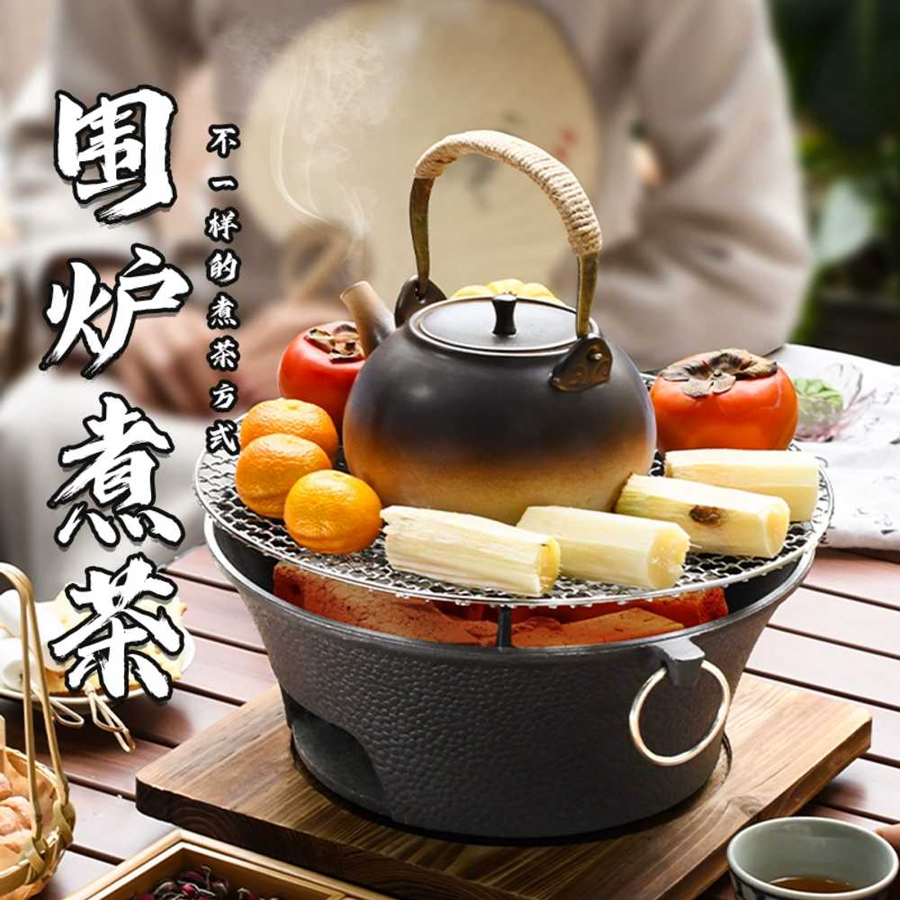 옛날 화로 연탄구이 화덕 캠핑 바베큐 가정용 숯불 전통